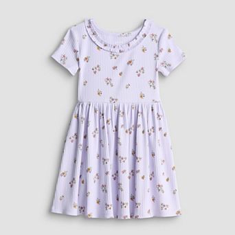 Girls 4-12 Jumping Beans® Pointelle Ruffle Dress