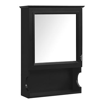 20" Wall Mounted Bathroom Cabinet with Mirror and Storage Door