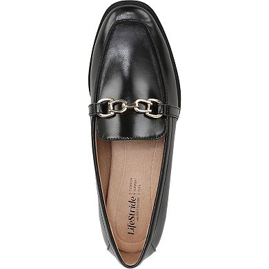LifeStride Francine Women's Moc Toe Slip-On Loafers
