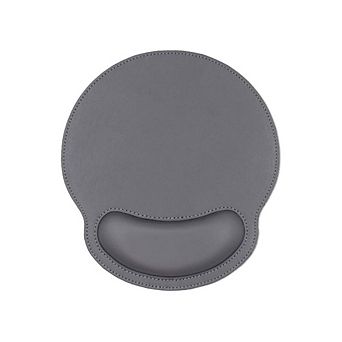 Pu Leather Wrist Support Mouse Pad
