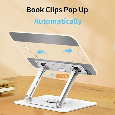 Flexible 360° Rotating Acrylic Book Stand