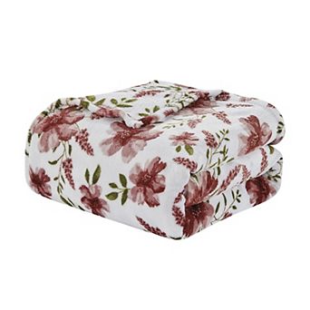 100% Polyester Luxurious Ultra Soft Lightweight Rayla Printed Bed Blanket