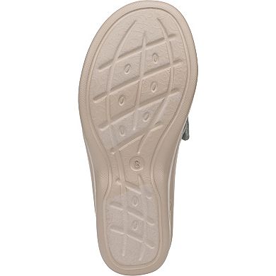 LifeStride Smile Women's Slip-On Wedge Sandals