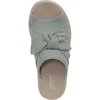 LifeStride Smile Women's Slip-On Wedge Sandals