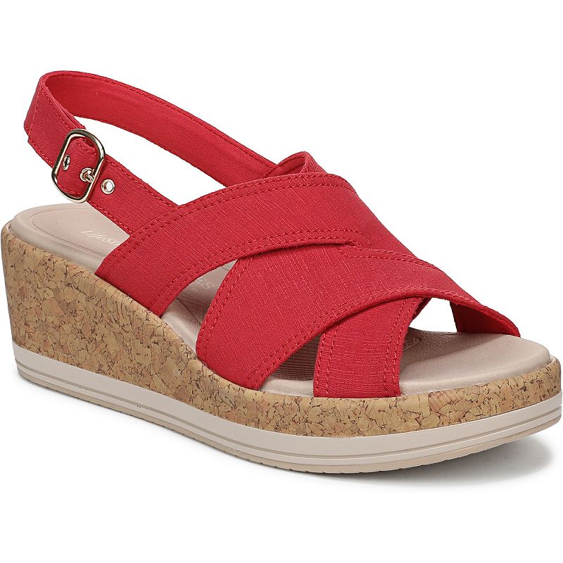 LifeStride Rye Women's Slingback Sandals, Size: 11, Red Red
