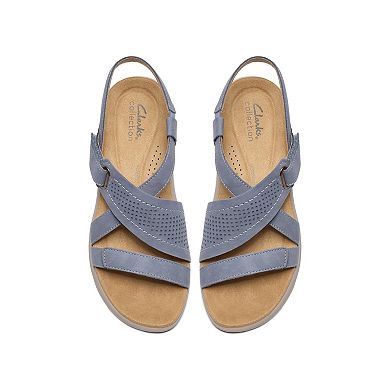 Clarks® Maelynn Paige Women's Leather Flat Sandals