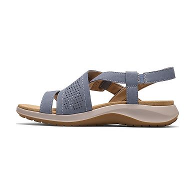 Clarks® Maelynn Paige Women's Leather Flat Sandals