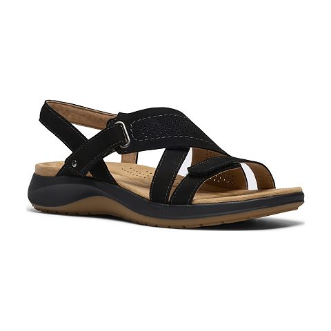 Женские сандалии Clarks Maelynn Paige Women's Leather Flat Sandals