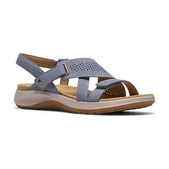 Clarks® Maelynn Paige Women's Leather Flat Sandals