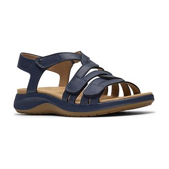 Clarks® Maelynn Paige Women's Leather Flat Sandals