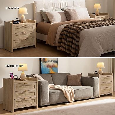 Multifunctional bedside table