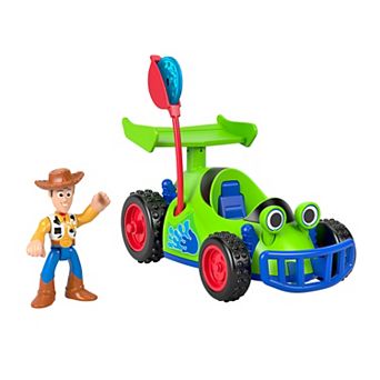 IMAGINEXT Disney / Pixar's Woody & R.C. Play Set with Projectiles