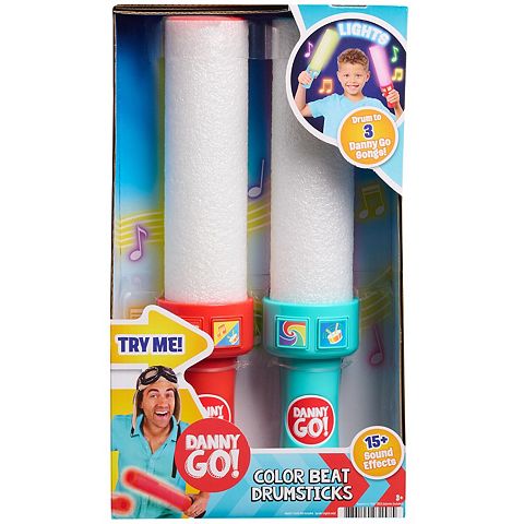 Детские игрушки Danny Go! Color Beat Drumsticks with Lights & Sound Effects