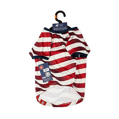 U.S. Soccer Flag Stripe Pet Jersey Tee
