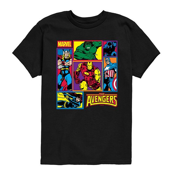 Boys 8-20 Marvel The Avengers Graphic Tee