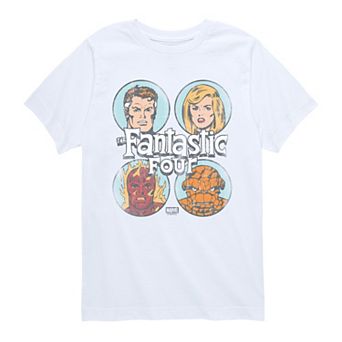 Boys 8-20 Marvel The Fantastic Four Distressed Graphic Tee