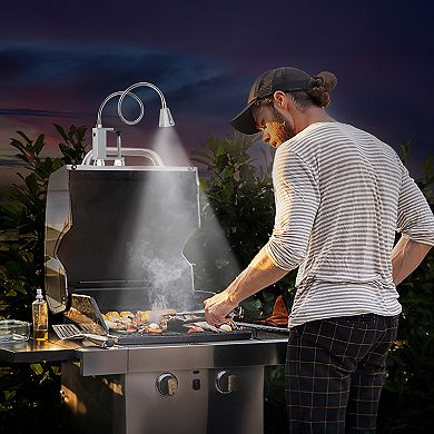 Sorbus LED Magnetic Base light with Gooseneck & Weather Resistant