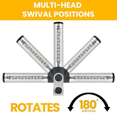 Sorbus Bright LED Lights-360 Degree Clamping Grill Light