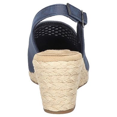 Easy Street Aloha Women's Wedge Espadrille Sandals