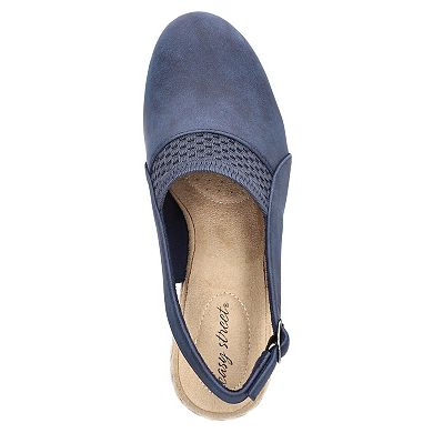 Easy Street Aloha Women's Wedge Espadrille Sandals