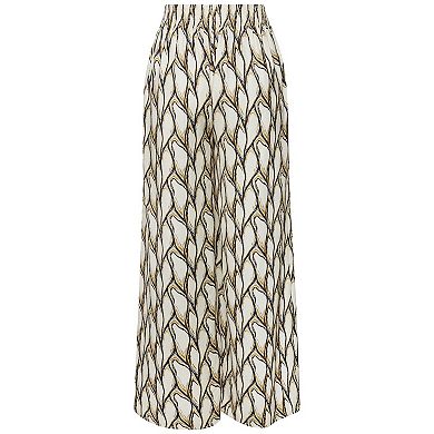 Lascana Women's Print Wide Leg Pants