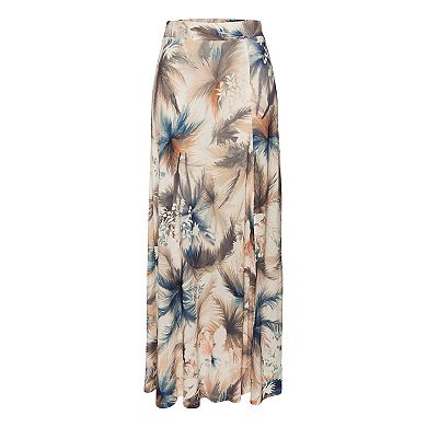 Lascana Women's Side Slit Maxi Skirt