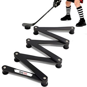 Zealfeel Portable 7-Section Hockey Stickhandling Trainer for On-Ice & Off-Ice Practice