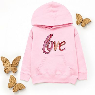 Love Cursive Paint - Youth Graphic Hoodie
