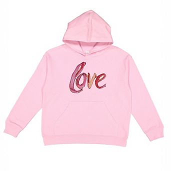Love Cursive Paint - Youth Graphic Hoodie