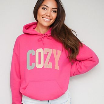Cozy Arched Pastel - Women's Graphic Hoodie
