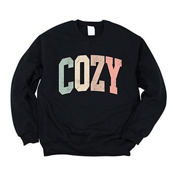 Cozy Arched Pastel - Women's Graphic Sweatshirt