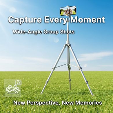 Magnetic Phone Tripod Stand with 360 Rotation Magsafe Holder and Remote Control