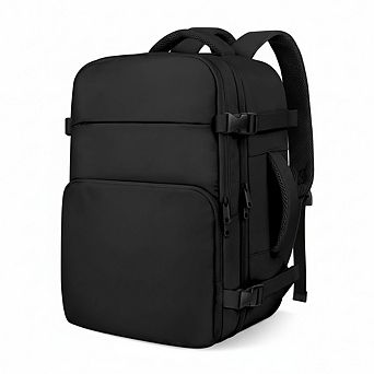 AKSZRI Travel Backpack Carry On Laptop Backpack Flight Approved Casual Daypack for Weekender Busines