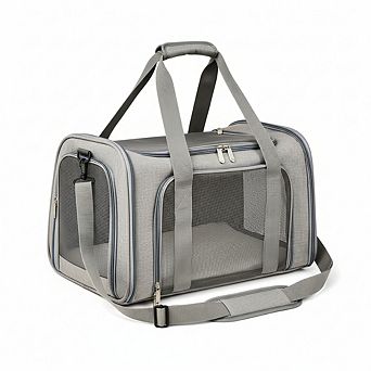 Waterproof Soft Sided Pet Carrier for Travel TSA Approved Collapsible