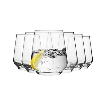 Classic Transparent Tumbler Drinking Glasses