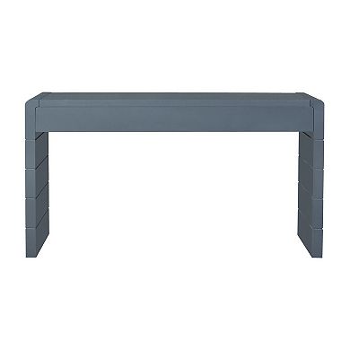 Whisen Wooden Entryway Table with 2 Drawers, Farmhouse Rustic Console Table with Storage