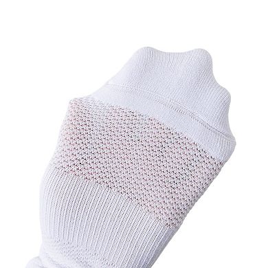 3-Pack Mens Cotton Ankle Socks Breathable Cushioned Comfort Fit