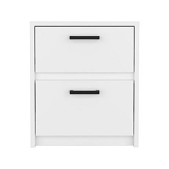 Trivor Nightstand White MDF