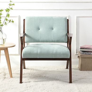 30" Mid-Century Modern Accent Chair for Living Room & Office
