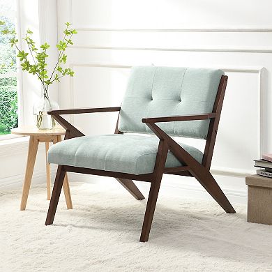 30" Mid-Century Modern Accent Chair for Living Room & Office