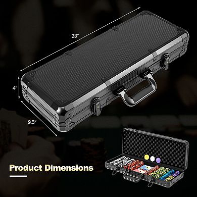 14-Gram Texas Hold'em Poker Chip Set