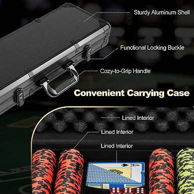 14-Gram Texas Hold'em Poker Chip Set