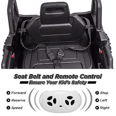 12V Kid Ride on UTV Electric Vehicle for Toddler Battery Powered Ride On Car Toy with Remote Control
