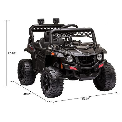 12V Kid Ride on UTV Electric Vehicle for Toddler Battery Powered Ride On Car Toy with Remote Control