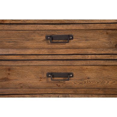 Oakdale 2-Drawer Nightstand - Honey Oak