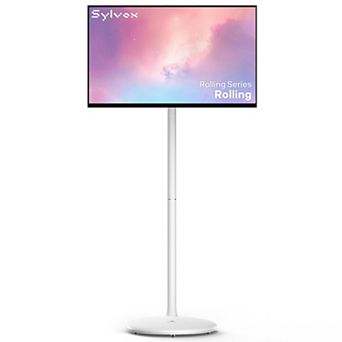 SYLVOX Smart Portable TV 1080P Touch-Screen-Monitor Built-in Battery，Full Swivel Rotation