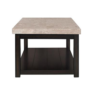 Picket House Furnishings Caleb Coffee Table Marble Top