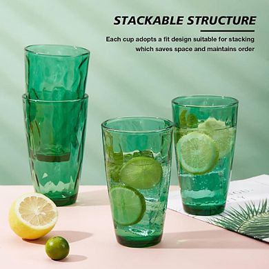 Crystal Highball Cocktail Glasses
