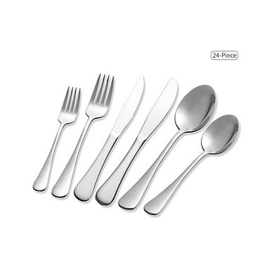 Titanium Plating Tableware Cutlery Set