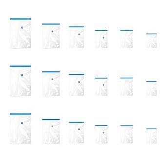 HOUSE DAY Space Saver Vacuum Bags for Travel and Home with Electric Pump 18 Pack